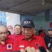 Ketua DPD PDIP Sulawesi Utara Olly Foto: Dondokambey saat diwawancarai wartawan. (Dok. Rendy/Barta1)