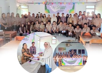 Pegadaian Kanwil V Manado Hadirkan Program Gold Generation, 50 Siswa SMK Negeri 7 Manado terima Beasiswa Pendidikan