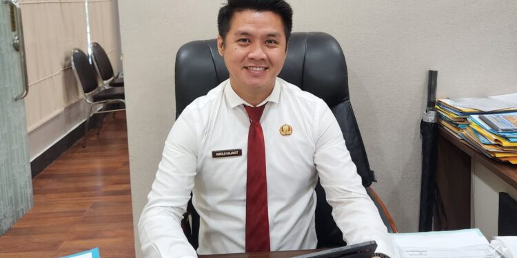 Foto: Harold Kalangit adik Bupati Sitaro Non-aktif yang sudah memegang 3 Jabatan Plt Eselon II. (Dok. Istimewa)