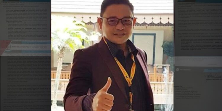 Sunarto Bataria, SH selaku kuasa hukum Kopda Recky Richard Sasumbala.
