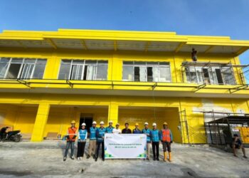 Kegiatan PLN di Talaud, beranda NKRI yang berbatasan dengan Filipina. (foto: Humas PLN)