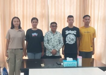 Plt Bupati Heronimus Makainas Dukung 4 Duta Paskibraka Sitaro Seleksi Tingkat Provinsi