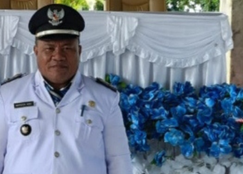 Kepala Desa Tule Utara, Marison Aiba.