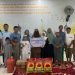 Penyerahan santunan untuk penghuni Rumah Yatim Tahfidz Al-MA'UN. (foto: Humas PLN)
