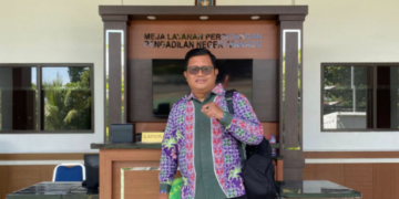 Supriyadi Pangellu pelapor dugaan mal-administrasi APBD Kotamobagu 2026. (foto: dok pribadi)