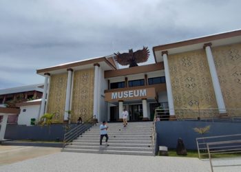 Wajah Museum Daerah Sulawesi Utara setelah bersolek lewat program revitalisasi total yang digawangi Pemerintah Provinsi Sulawesi Utara. (foto: Barta1)