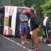 Mobil Bus Peserta HAPSA WKI Sinode GMIM 2026 Terbalik, 20 Penumpang Selamat