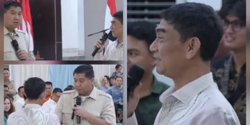 Menteri Perumahan dan Kawasan Permukiman (PKP), Maruarar Sirait, memberikan apresiasi khusus kepada Bupati Kepulauan Talaud, Welly Titah.