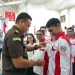 Bupati Talaud, Welly Titah saat didaulat sebagai Dewan Pembina ABPEDNAS (Foto Istimewa).
