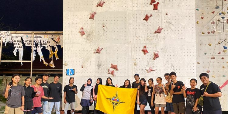 KMPA Tansa Gandeng FPTI Manado Gelar  Rock Climbing Class