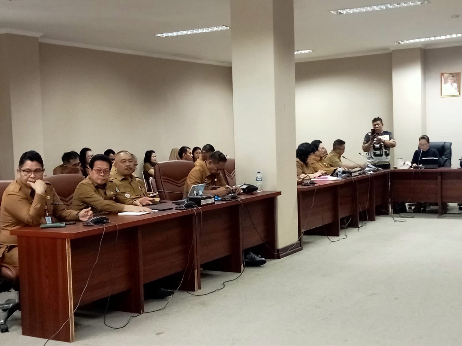 Jajaran Eksekutif Provinsi Sulut. (foto : Meikel/Barta1. Com)