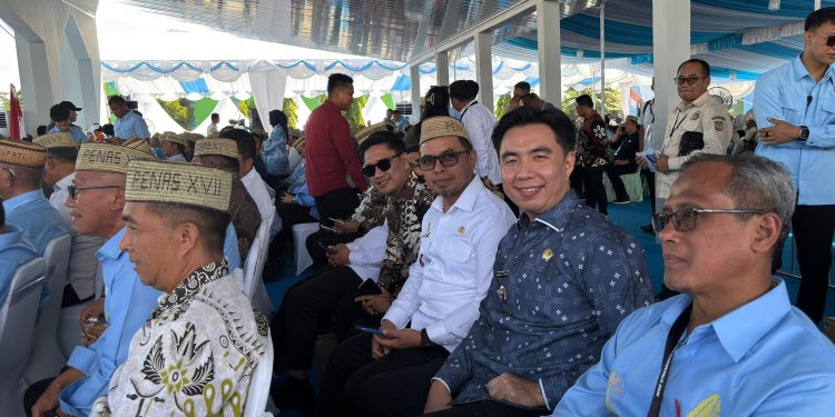 Foto: Bupati Kepulauan Sangihe Michael Thungari dalam PENAS XVII. (Dok. Istimewa)