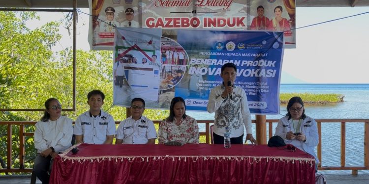 Tingkatkan Transparansi Pengelolaan Hutan Desa, Polimdo Terapkan Aplikasi Keuangan Digital Berbasis AI dan QRIS di Desa Darunu