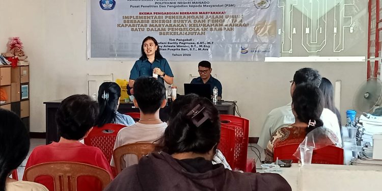 Polimdo Perkuat Kapasitas Masyarakat Kairagi Satu Lewat Edukasi Pengelolaan Sampah Rumah Tangga