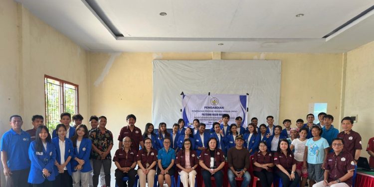 Politeknik Negeri Manado Gelar Pelatihan Pemeliharaan Karang Transplantasi untuk Mendukung Pengelolaan Wisata House Reef Farming di Desa Bahoi