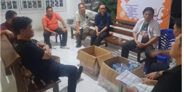 Pertemuan para-pihak saat pelaksanaan lomba Baca Mazmur seri B di Jemaat GMIM Betania Teling TIngkulu. (foto: istimewa)