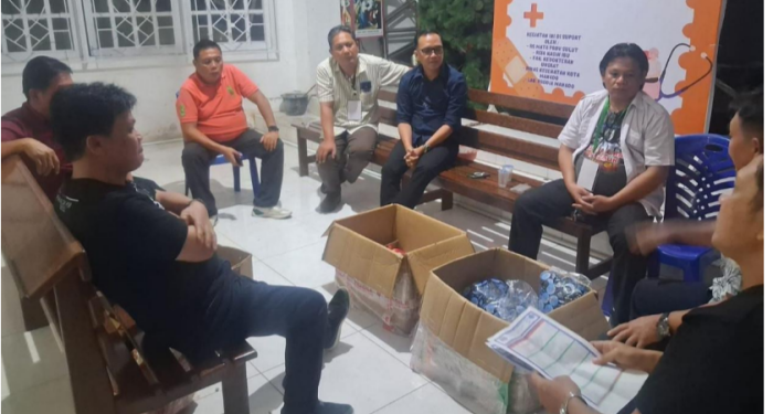 Pertemuan para-pihak saat pelaksanaan lomba Baca Mazmur seri B di Jemaat GMIM Betania Teling TIngkulu. (foto: istimewa)