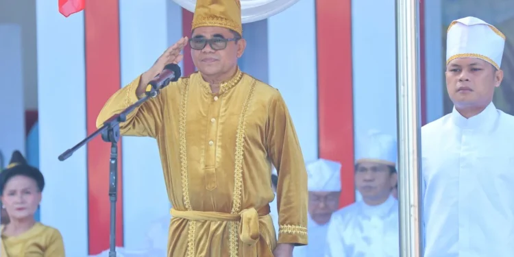Gelar Upacara 3 Momen Historis, Ini Pesan Plt Bupati Sitaro Bagi Generasi Muda