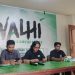 Perwakilan aliansi Pajakat dan para-pihak yang melakukan advokasi terhadap kasus lahan 3 desa di Likupang, Minahasa Utara. (foto: Barta1)