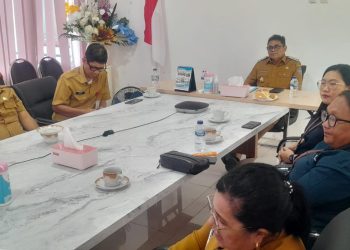 Plt Bupati Heronimus Makainas Tegaskan Komitmen Sitaro Kendalikan Inflasi