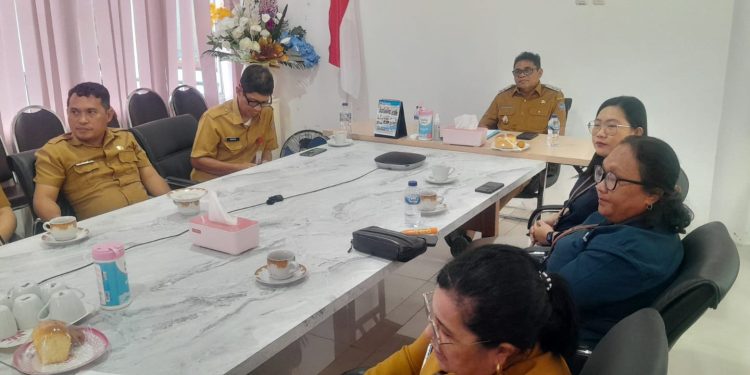 Plt Bupati Heronimus Makainas Tegaskan Komitmen Sitaro Kendalikan Inflasi