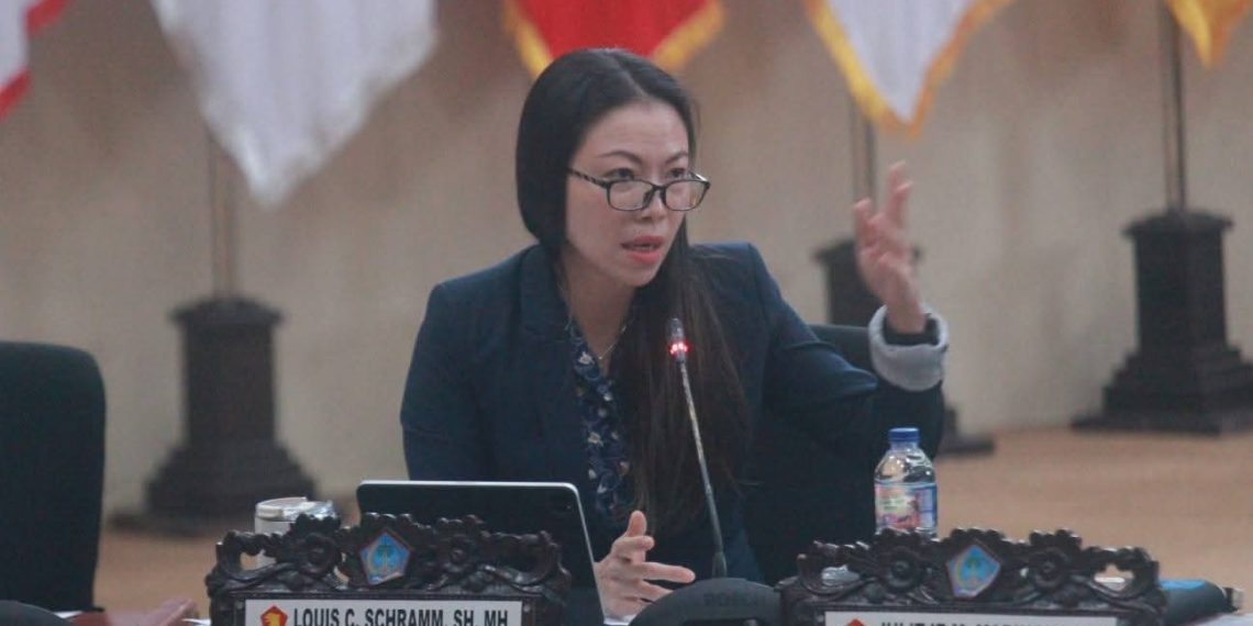 Cindy Wurangian Sentil Capaian PAD Sulut Tahun Anggaran 2025 Terjadi Kontradiksi