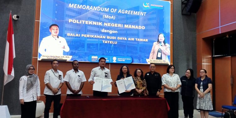 BPBAT Tatelu dan Polimdo Resmi Jalin Kerja Sama, Perkuat Vokasi dan Pengembangan Perikanan Budidaya