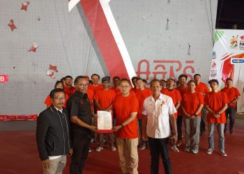 Pengurus FPTI Kota Manado Periode 2026–2030 Resmi Dilantik, Siap Tingkatkan Prestasi Panjat Tebing