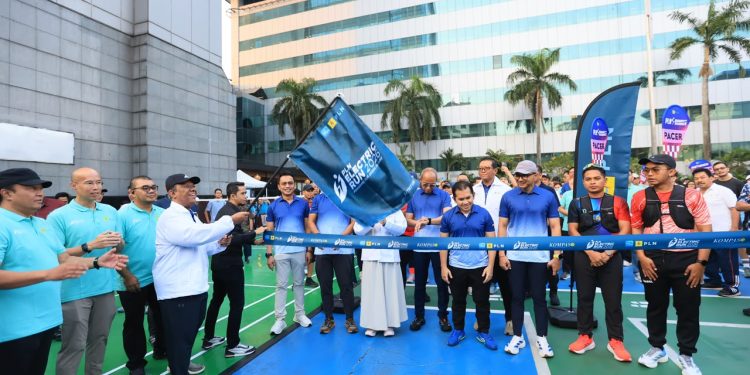 Foto: PLN meluncurkan PLN Electric Run 2026 sebagai ajang olahraga yang mengkampanyekan hidup sehat dan transisi energi. (Dok. Istimewa)