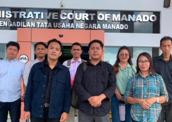 Terkait PT Futai, Koalisi – Warga Tanjung Merah Gugat Gubernur Hingga Walikota Bitung ke PTUN Manado