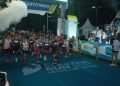 Para peserta memadati garis start saat flag off PLN Electric Run 2025 di kawasan Indonesia Convention Exhibition (ICE) Bumi Serpong Damai, Tangerang tahun 2025. (foto: Humas PLN)