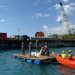 Peninjauan kabel listrik di bawah laut. (foto: Humas PLN)