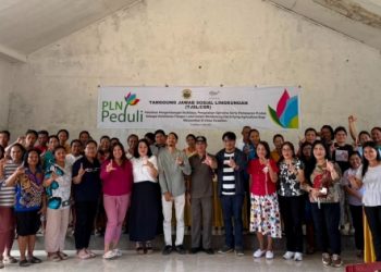 Program TJSL PLN mendorong peningkatan ekonomi warga Tarabitan Minahasa Utara. (foto: Humas PLN)