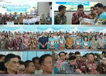 Bupati Talaud Hadiri Rakerda Pertanian Sulut 2026 .