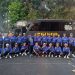 Foto: Pelajar SMP Sangihe B tampil kompak hingga meraih juara pertama gerak jalan Sulut. (Dok. Istimewa)