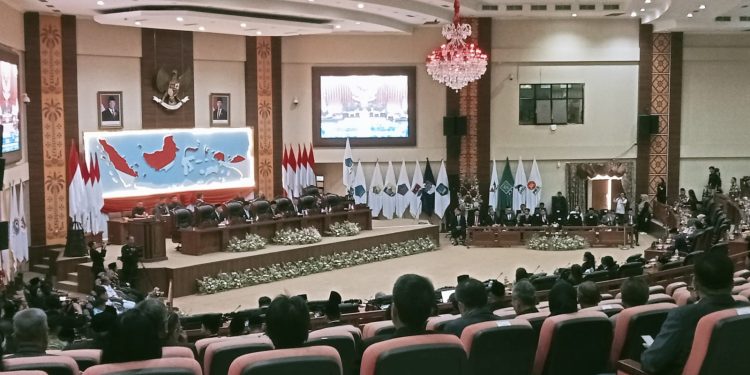 DPRD Sulut Gelar Paripurna, Simak Pidato Kenegaraan Presiden Prabowo