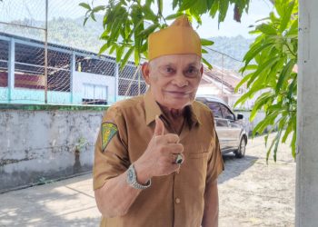 Samaran Ngolo, Veteran Perang Republik Indonesia. (Foto: Rendy/Barta1)