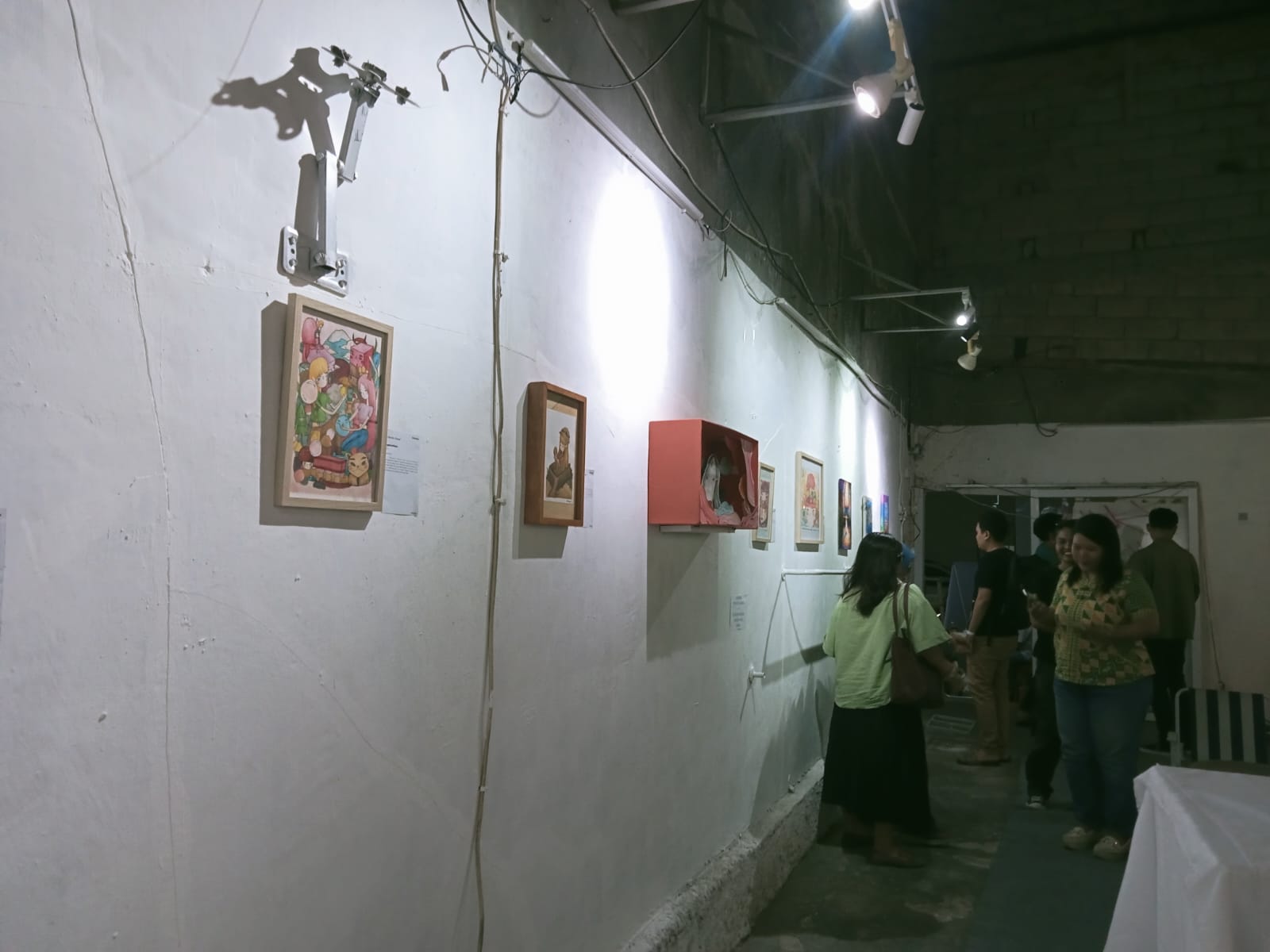 pameran bertajuk “MEMOAR” (foto : Meikel/ Barta)