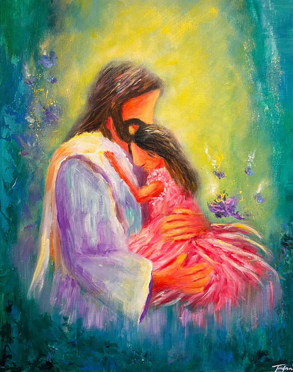Karya berjudul: Jehovah Rapha. (foto : istimewa)