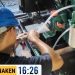 Teknisi PLN melakukan upaya perbaikan pembangkit listrik di Pulau Bunaken. (foto: Humas PLN)