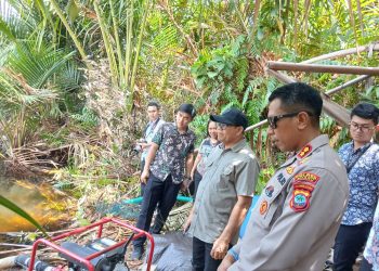 Tinjau Danau Kapeta dan SPAM Bersama Kapolres Sitaro, Plt Bupati: Gunakan Air Secara Bijak