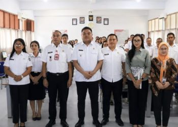 Foto: Wakil Bupati Kepulauan Sangihe Tendris Bulahari membuka secara resmi seleksi tersebut. (Dok. Istimewa)