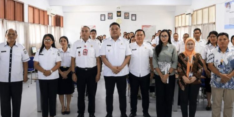 Foto: Wakil Bupati Kepulauan Sangihe Tendris Bulahari membuka secara resmi seleksi tersebut. (Dok. Istimewa)