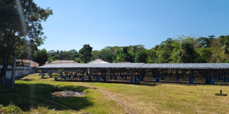Sistem kelistrikan yang dibangun PLN untuk menjaga pasokan energi di Pulau Bunaken. (foto: Humas PLN)