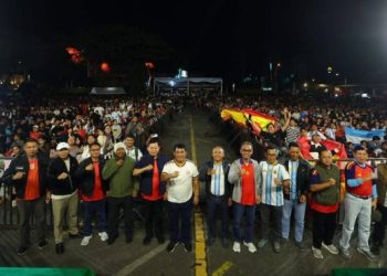Suasana Noreng Piala Dunia 2026 di Manado yang pasokan listriknya dikawal PLN UP3 Manado foto Humas PLN