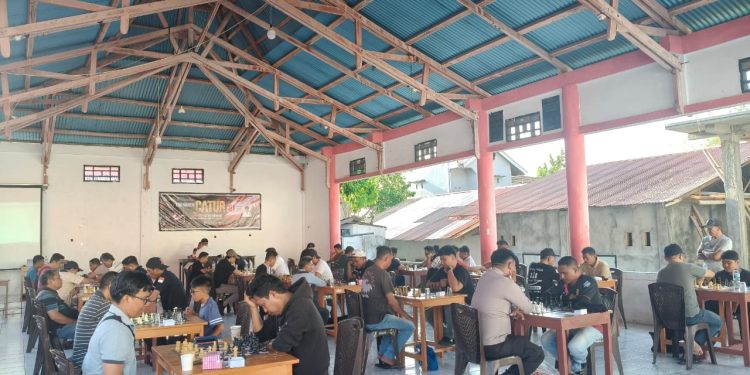 Inspektorat dan BPBD Sitaro Sukses Gelar Turnamen Catur HUT RI ke-81, Berikut Daftar Juara