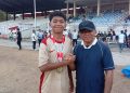 Putra Tagulandang Pencetak Gol ke Gawang Humbia Soccer School di Final Soeratin Cup U-15