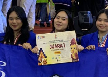 Tiga Srikandi Elektro Polimdo Ukir Prestasi Nasional, Raih Juara 1 Hackathon Kategori Creative Idea