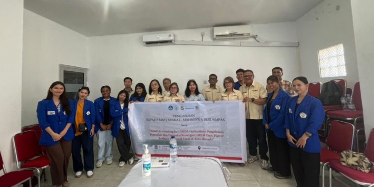 Politeknik Negeri Manado Dorong UMKM Xario Platter Kelola Persediaan dan Transaksi Keuangan Secara Digital