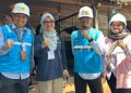 Pelaksanaan program program Bantuan Pasang Baru Listrik di Kota Palu. (foto: Humas PLN)